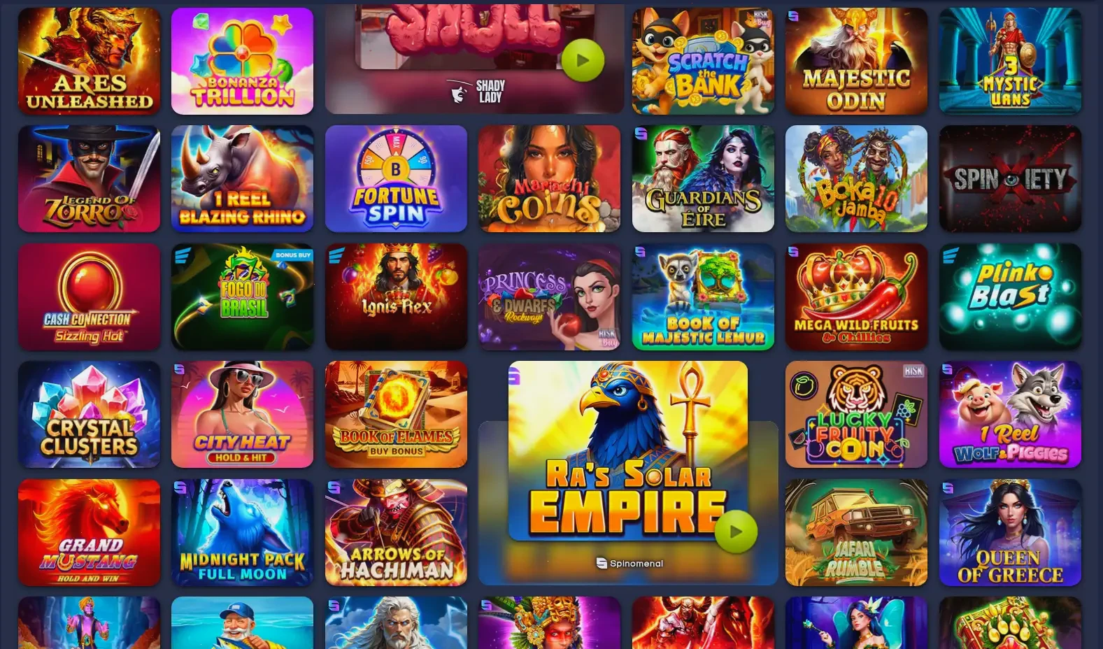 Panel logowania Marvel Casino z bonusem powitalnym